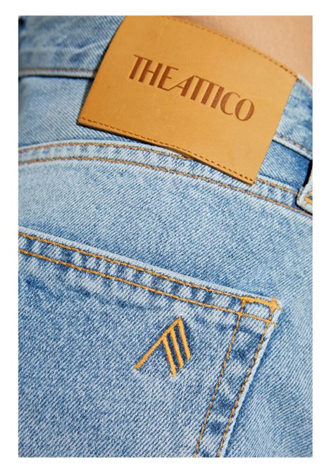 Light blue straight-leg jeans The attico - women THE ATTICO | 250WCP00073DDD085SS024